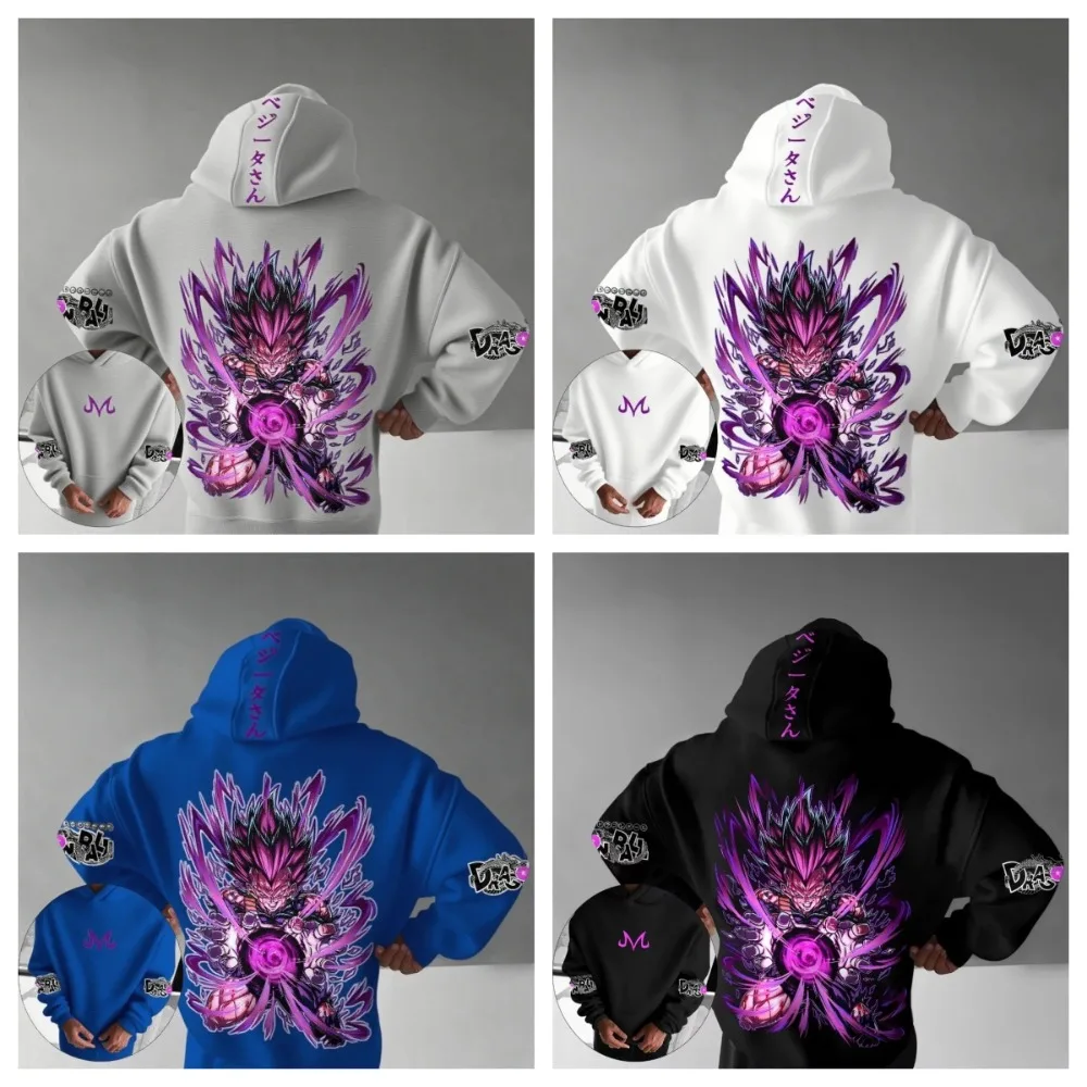 

Dragon Ball Multi-color Available Hoodies and Sweatshirts, Goku Japanese Anime Autumn and Winter Harajuku Long-sleeved