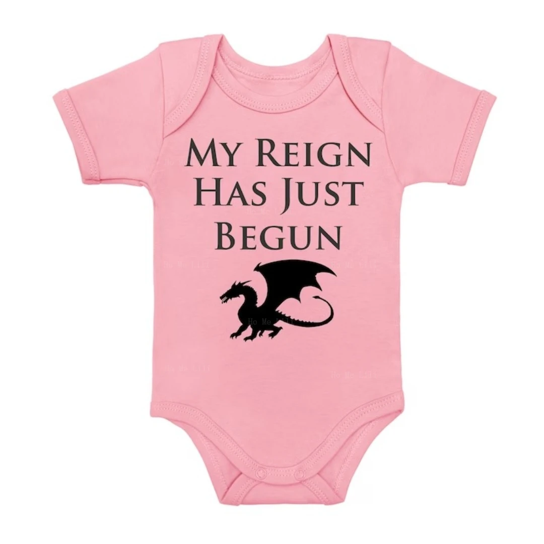 Thrones Baby Onesie My Reign Has Just Begun Winter Is Coming Game Baby Clothes Shower Gift Dragon Mother Dragon Baby