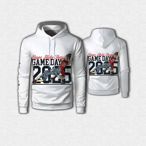 Vår- och hösttröja med amerikanskt college-motiv, fotbollstryck, ungdom, campusmode, avslappnad pullover, unisex, överdimensionerad tröja 10 best sales fotbollströja - №6