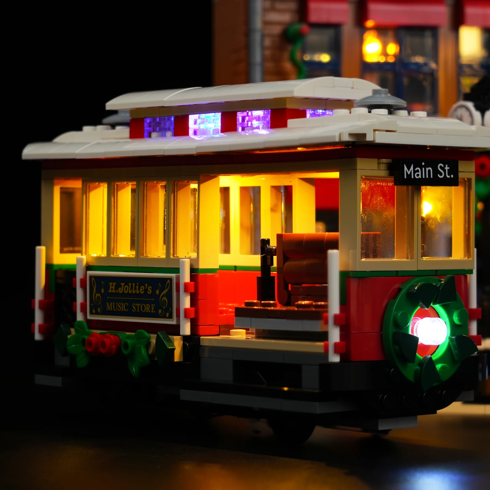 Vonado LED Light Kit For 10308 Holiday Main Street Building Blocks Set (NOT Include the Model) Bricks DIY Toys For Children