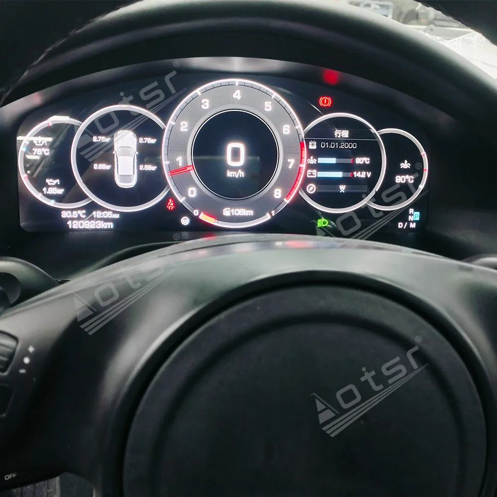 

Для Porsche Panamera ЖК-приборная панель 2010-2017 цифровой кластер виртуальный кабин автомобильный мультимедийный плеер измеритель скорости экрана