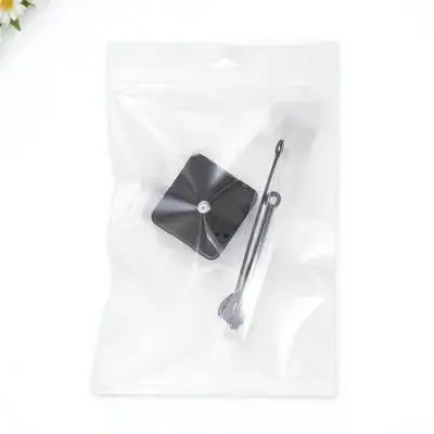 

Silent Clock Movement Kit Black Straight Hands High Torque Motor Easy Install DIY Hanging Clock Replacement Durable Mechanism