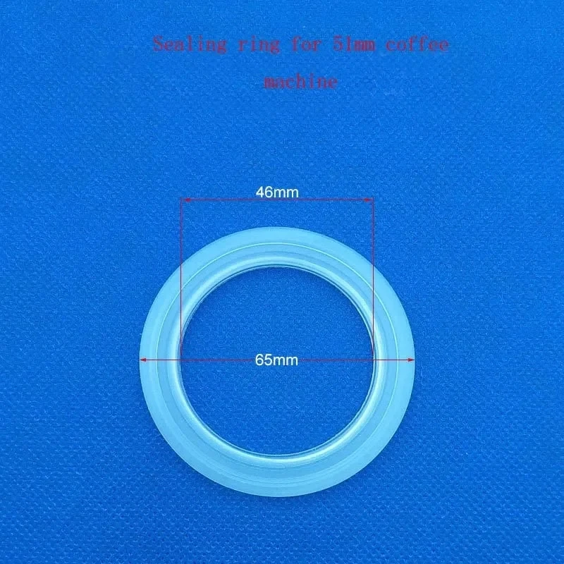 Coffee Machine Handle Sealing Ring, Silicone Rubber Ring, Gasket Accessories, 51mm, 58mm