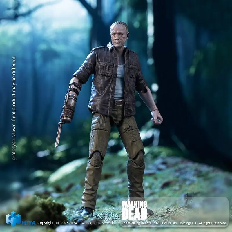 In Stock HIYA Exquisite MInI The Walking Dead Merle Animation Action Figure Toys Gift Model Collection Hobby - view 4