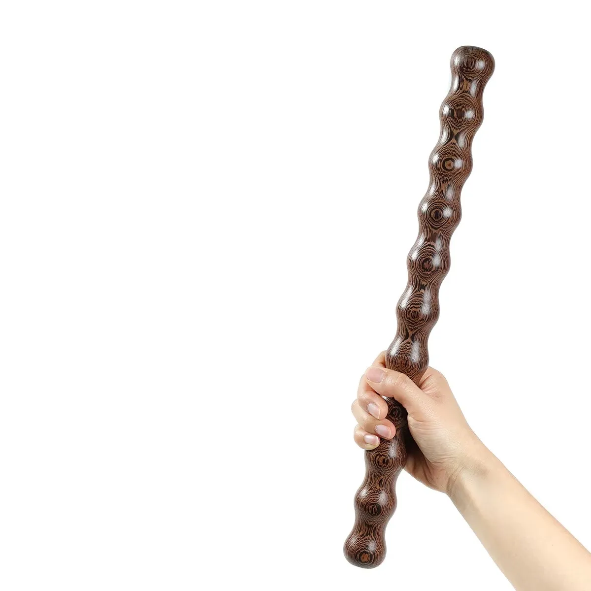 Cambuk Kuda Dayung Pukulan Kayu Wenge Berbentuk Labu, Cambuk Kuda Dayung Berkuda