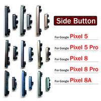 Power Volume Side Button Key For Google Pixel 5 / Pixel 5 Pro / Pixel 8 / Pixel 8 Pro / Pixel 8A Replacement Parts