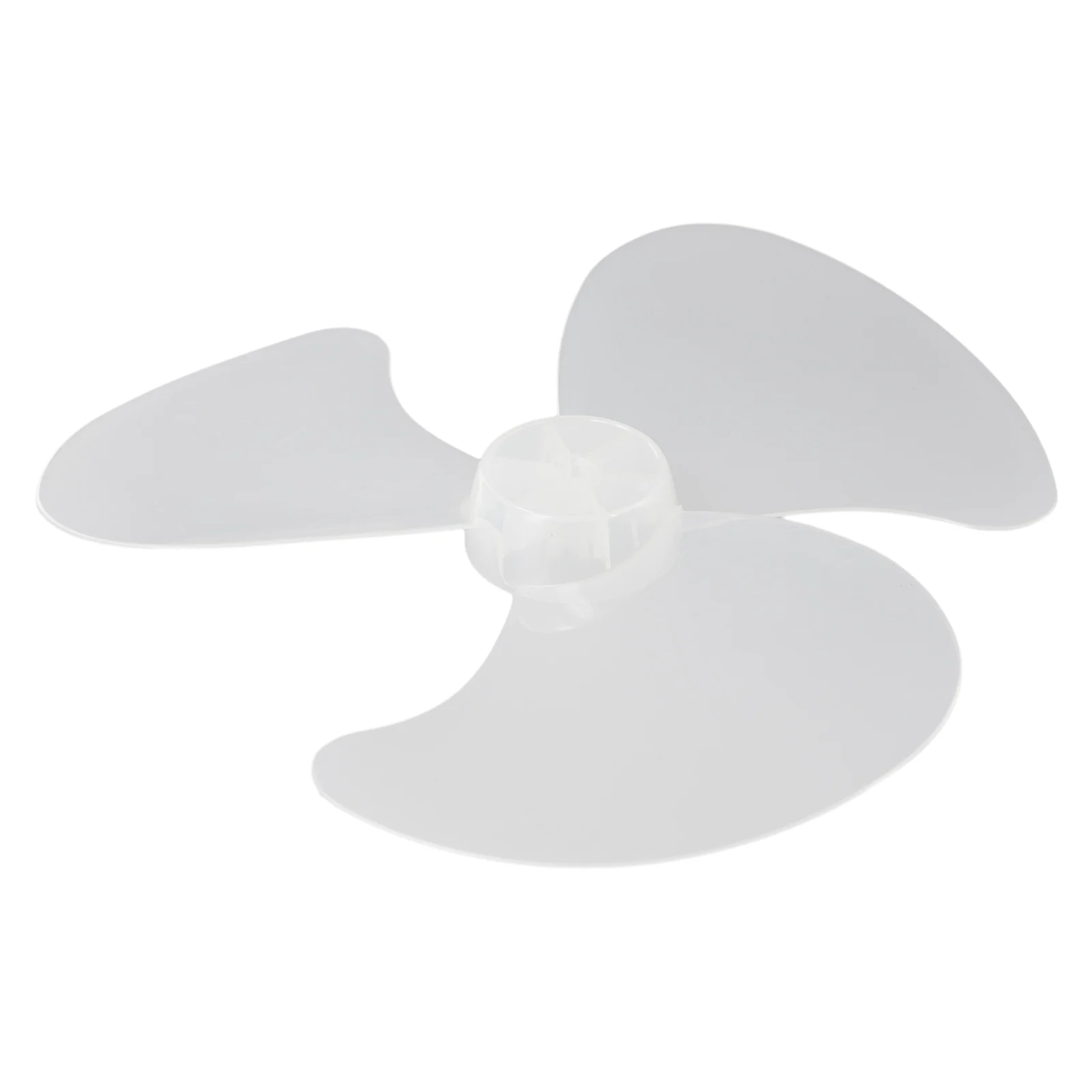 16 Inch Plastic Fan Blade with Three Leaves for Replacement Use on Stand Fan Desk Fan Pedestal Fan and Wall Fans