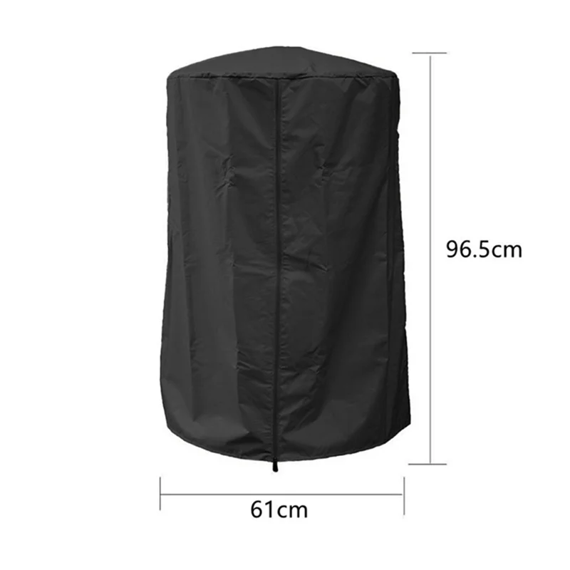 Patio Heater Waterproof Cover Tabletop Garden Furnace Dust-Proof Shade Outdoor Stove Sleeve Storage Bag Protector