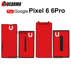 Per Google Pixel 6 Pro 6Pro nastro adesivo per schermo LCD e parte di ricambio per colla adesiva per cornice posteriore