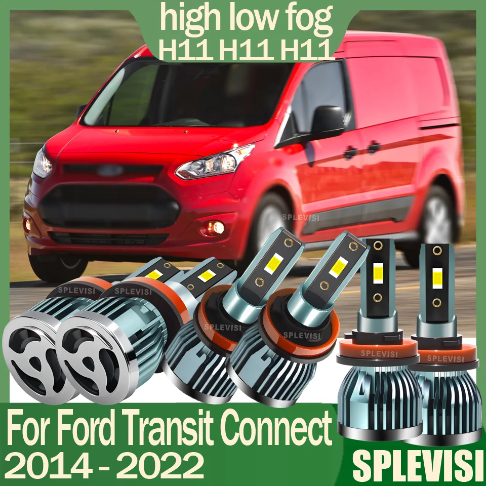 

No Tools Needed Energy-Efficient LED Headlight foglight For Ford Transit Connect 2014 2015 2016 2017 2018 2019 2020 2021 2022