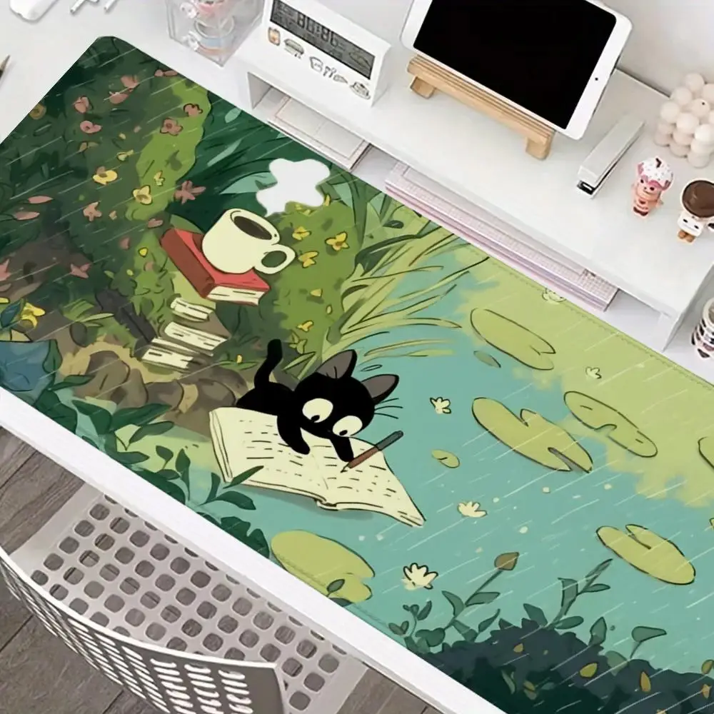 Cartoon black kitten Mouse Pad Mouse pad