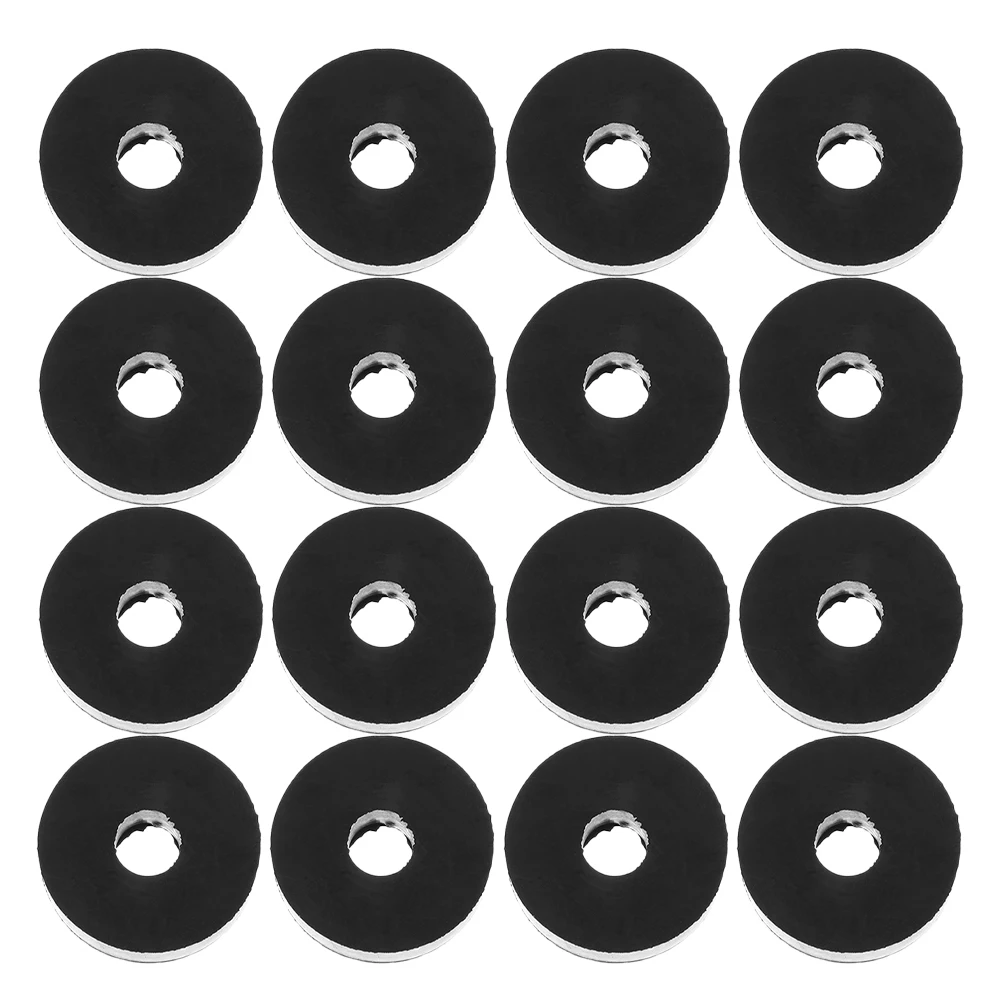 

25pcs Rubber Grommets Vibration Damping Blocks Non-Slip Abrasion Resistant Household Appliances Washer Flat Heavy Duty Spacer