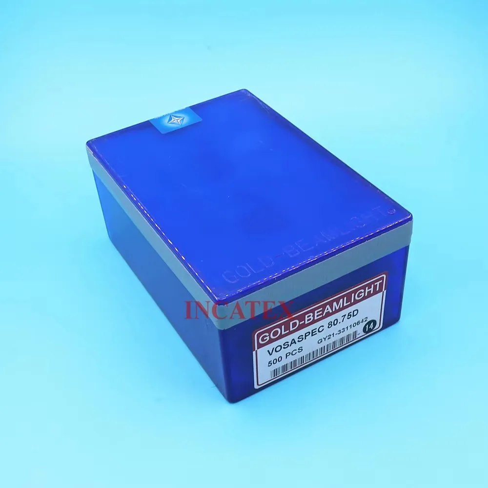 

500 Pcs Genuine Gold Beamlight Knitting Needles VosaSpec 80.75D For SHIMA SEIKI Chinese Knitting Machine 14G Big Hook Needle