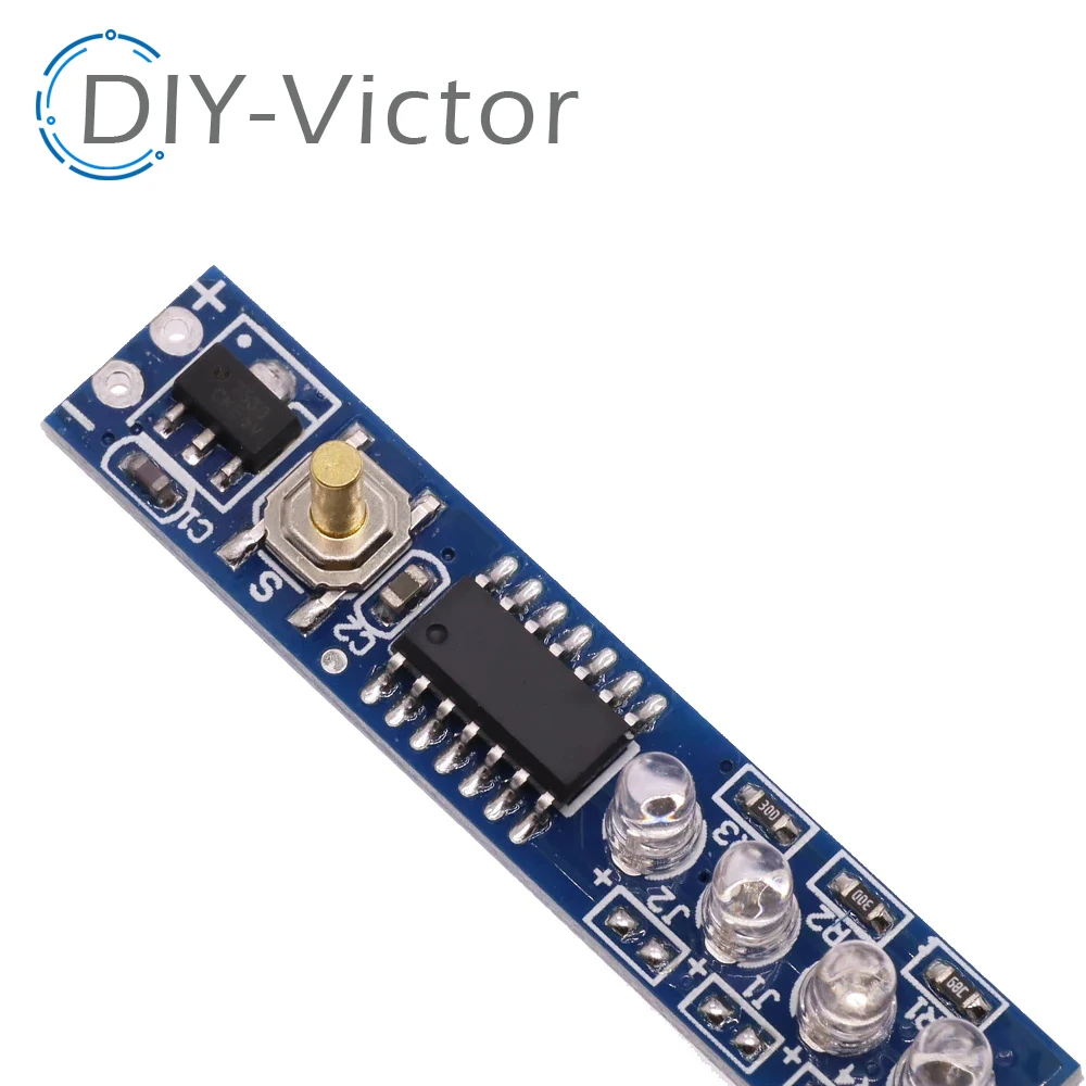 1S 2S 3S 4S pojedynczy moduł 3.7V 18650 wskaźnik pojemności baterii litowej tablica LED do testowania poziomu mocy