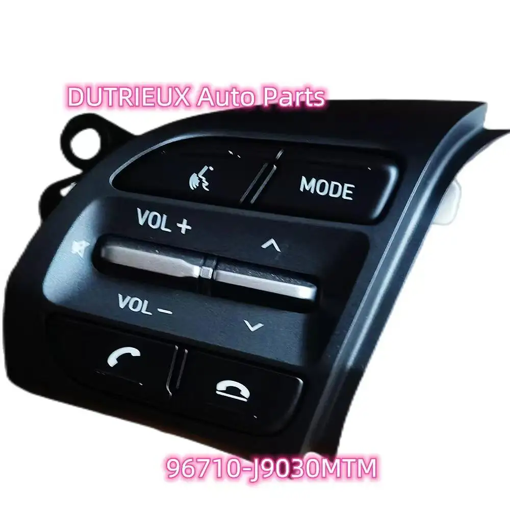 Steering wheel switch button Cruise   ACC button Radio control switch for Hyundai Kona OEm 96710-J9030TMT and 96720-J9110TMT