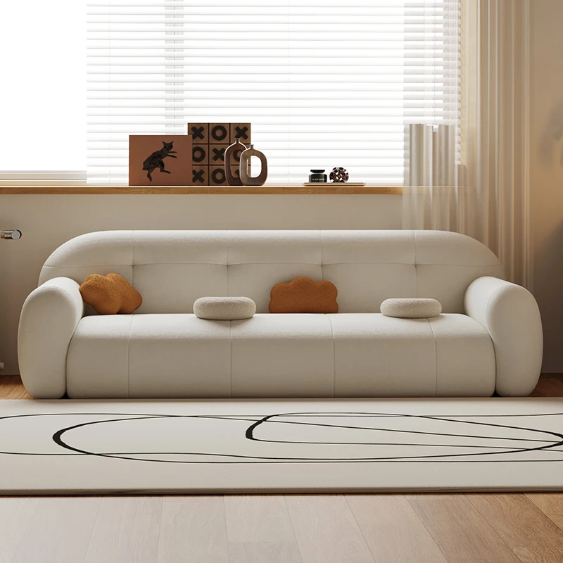 Kleines Apartment-Wohnzimmer-Anti-Cat-Scratch-Sofa