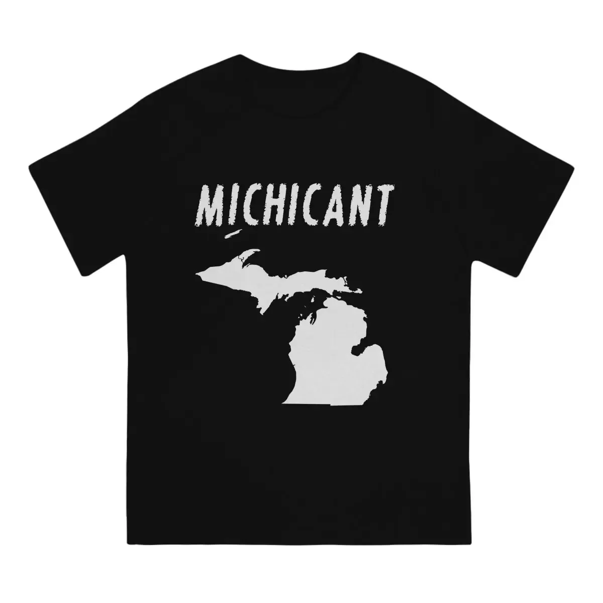 Michicant T Shirts Men's  Cotton Funny T-Shirts Crew Neck B-Bon Ivers Tees Short Sleeve Clothes Birthday Present