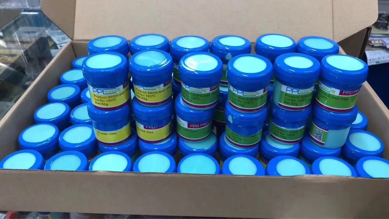 PPD 183 500g Solder paste 6337 4258 suitable precision PCB solder paste manufacturer direct sales Sn63Pb37-T4 solder paste