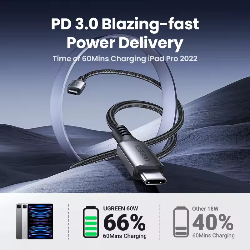 UGREEN USB C 타입 고속 충전 케이블