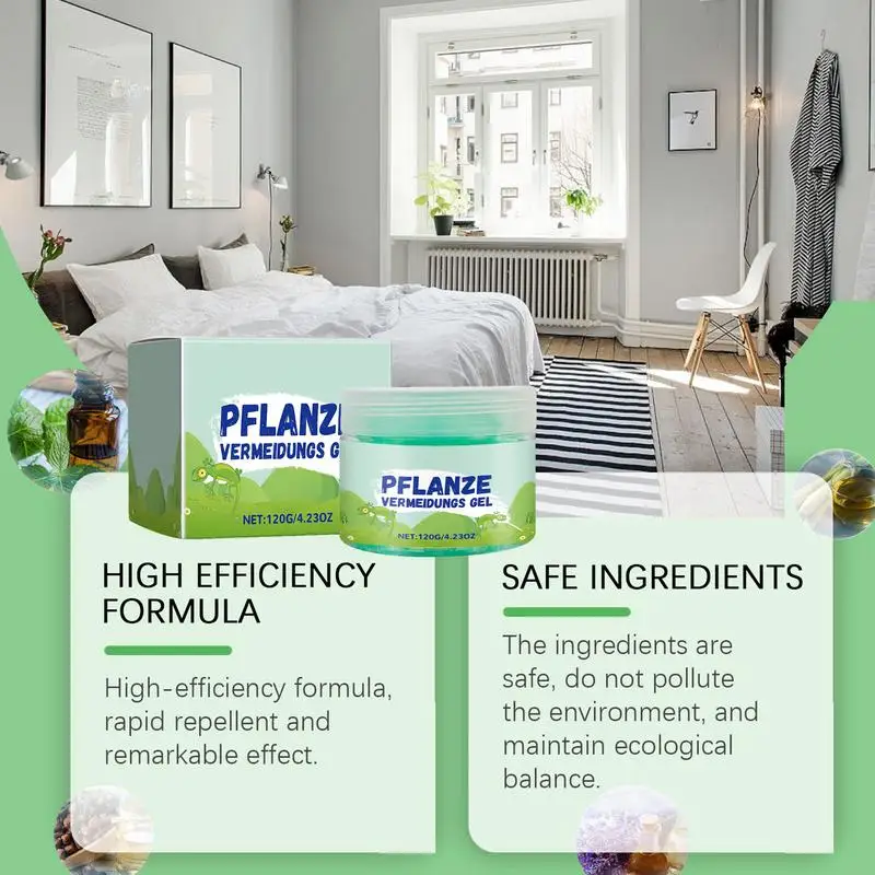 Natural Gecko Repels Gel Home Extermination Gel Natural Safe Gecko Extermination Gel Powerful Repel Gel For Geckos Ready To Use