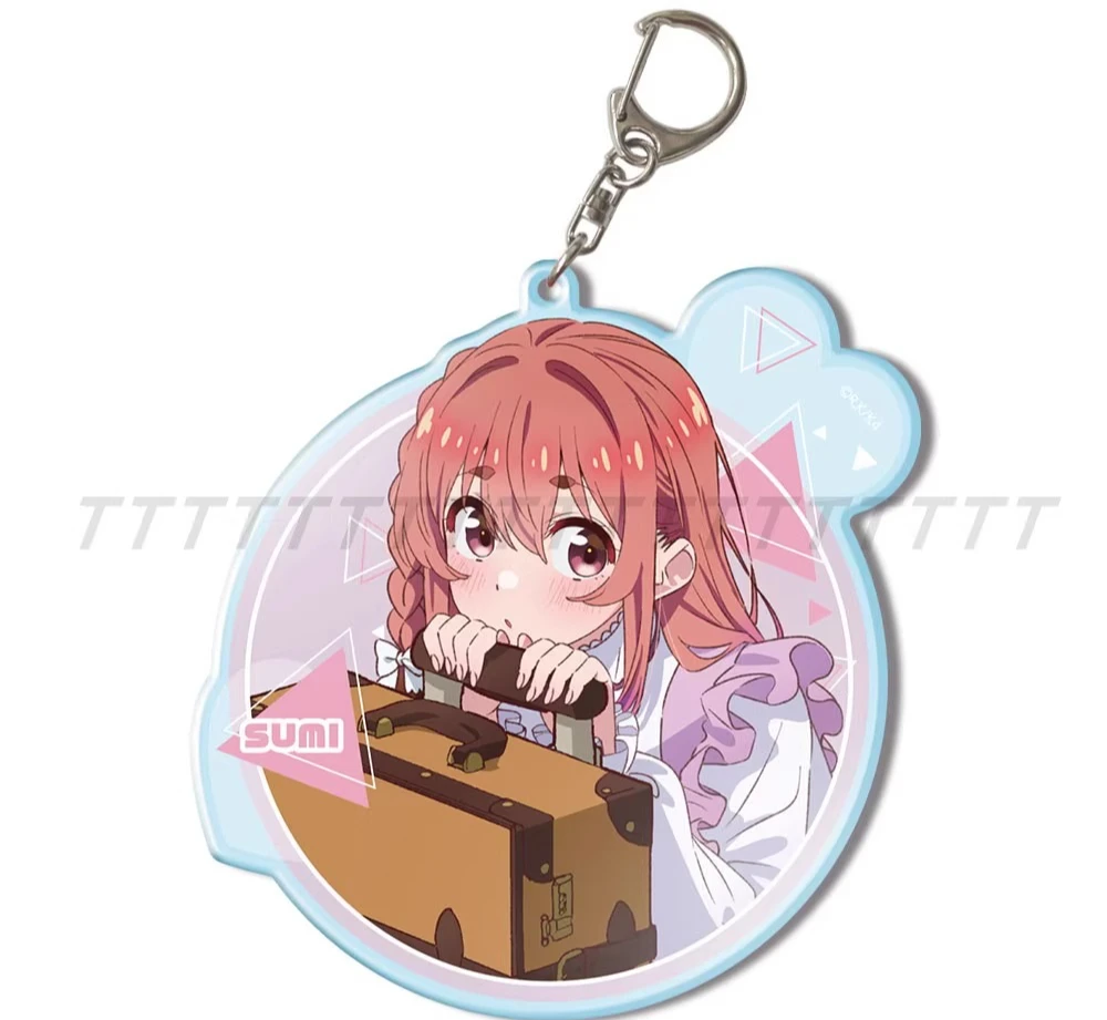 Anime Chizuru Mizuhara jeu Mami Nanami Ruka Sarashina Sumi Sakurasawa acrylique support Figure poupée porte-clés Cosplay jouet pour cadeau