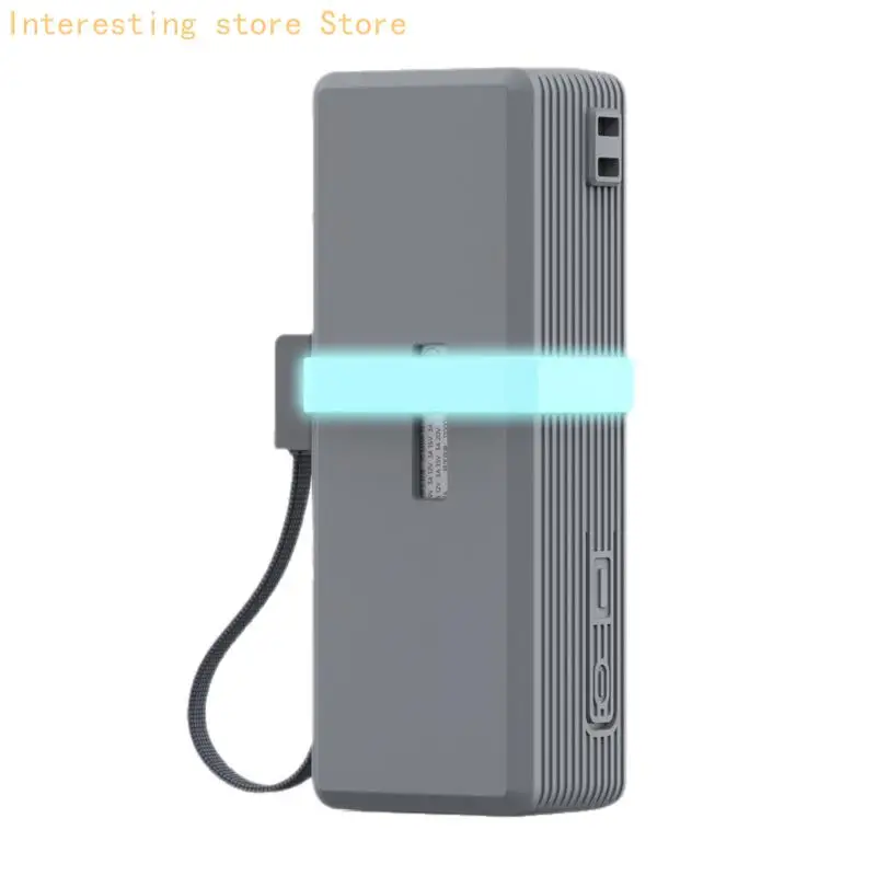 Weiche Silikonhülle für 20000 mAh 165 W PB2165 tragbare PowerBank-Hülle, stoßfestes Design und rutschfeste Griffschale 55KC – Detail 10