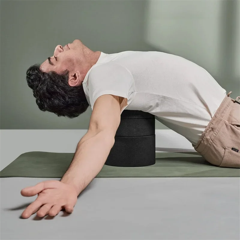 One Set Back Stretcher Back Saver Chest Fitness Stretching With Groove For Spine Height Adjustment Back Trainer Exercises