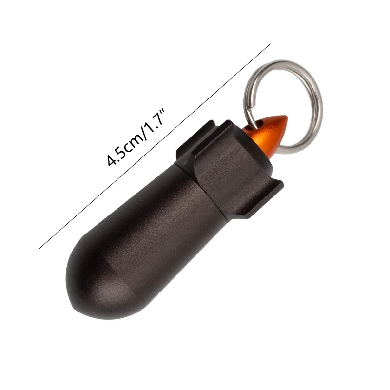 Mini Metal Seal Bottle Container Waterproof Bottle Canister Capsule Box Outdoor Camping EDC Tool Titanium Sealed Can