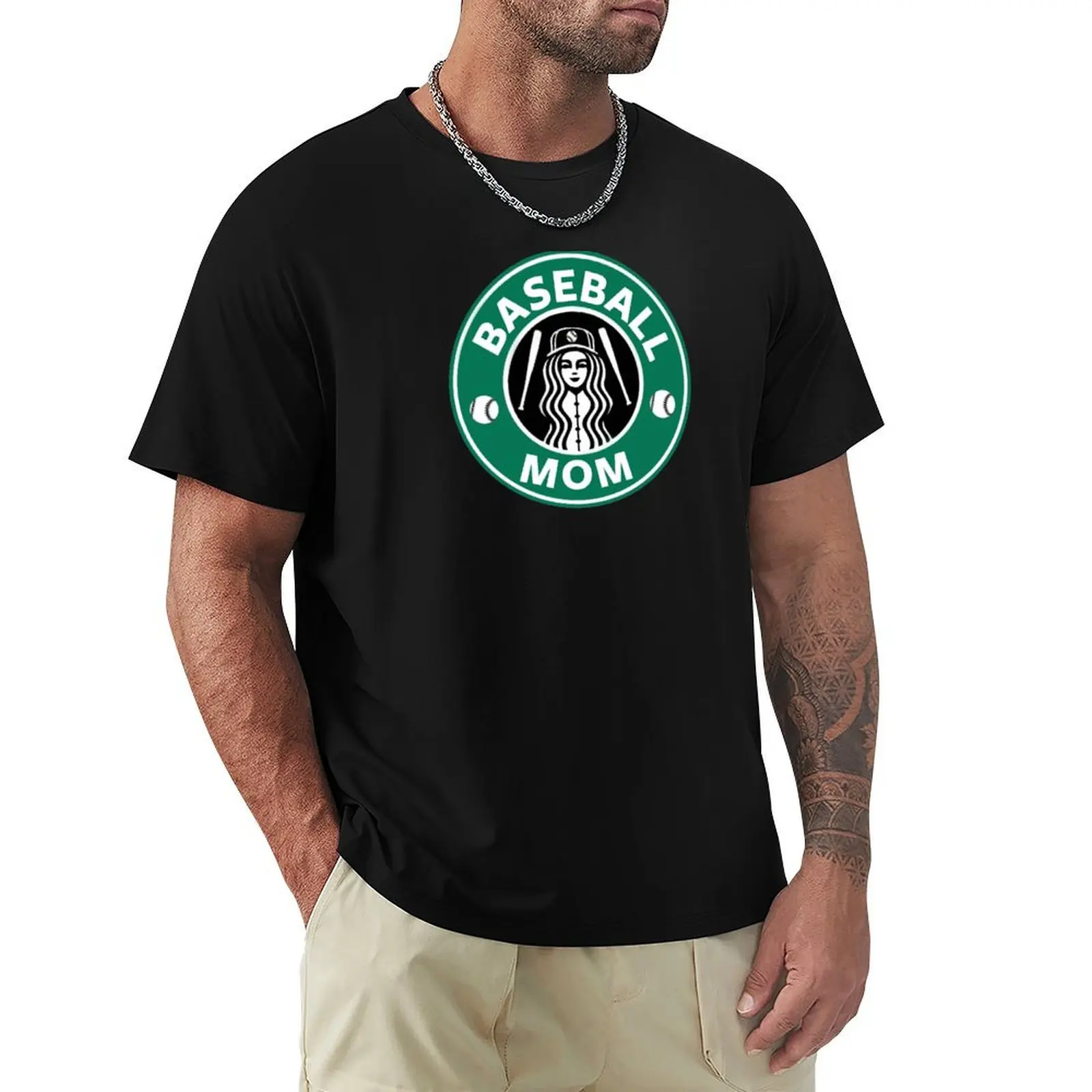 

Baseball Mom T-Shirt Simple Graphic Design T-Shirt