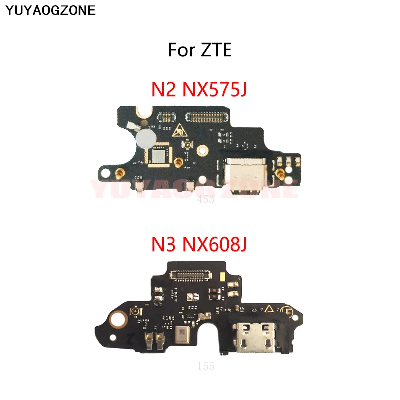 

USB Charging Dock Connector Port Socket Jack Charge Board Flex Cable For ZTE Nubia N2 NX575J N3 NX608J