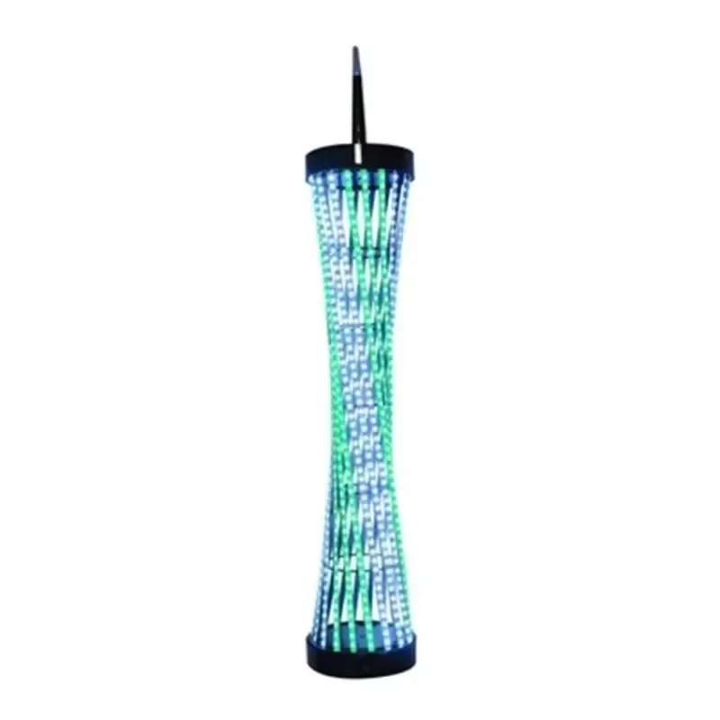 Rotating LED Barber Pole for Visibility and Classic Shopfront Appeal High Brightness Rotary Light Emitting Diode Sign