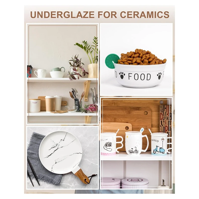 قلم رسم سيراميك قلم رسم سيراميك مزجج يدويًا على الجدران قلم مائي خاص احترافي