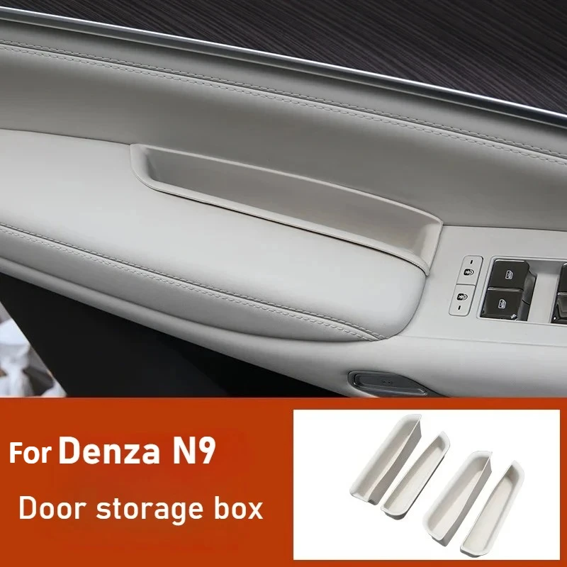 

Для DENZA N9 дверные подлокотники, силиконовый ящик для хранения, ящик для хранения с боковой ручкой, аксессуары для внутренней модификации