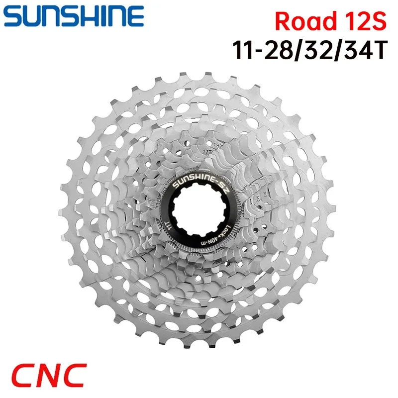 sunshine-12-speed-road-cassette-hg-for-shimano-11-28t-32t-34t-12-speed-mtb-cassette-ultralight-integrated-road-bike-cassette