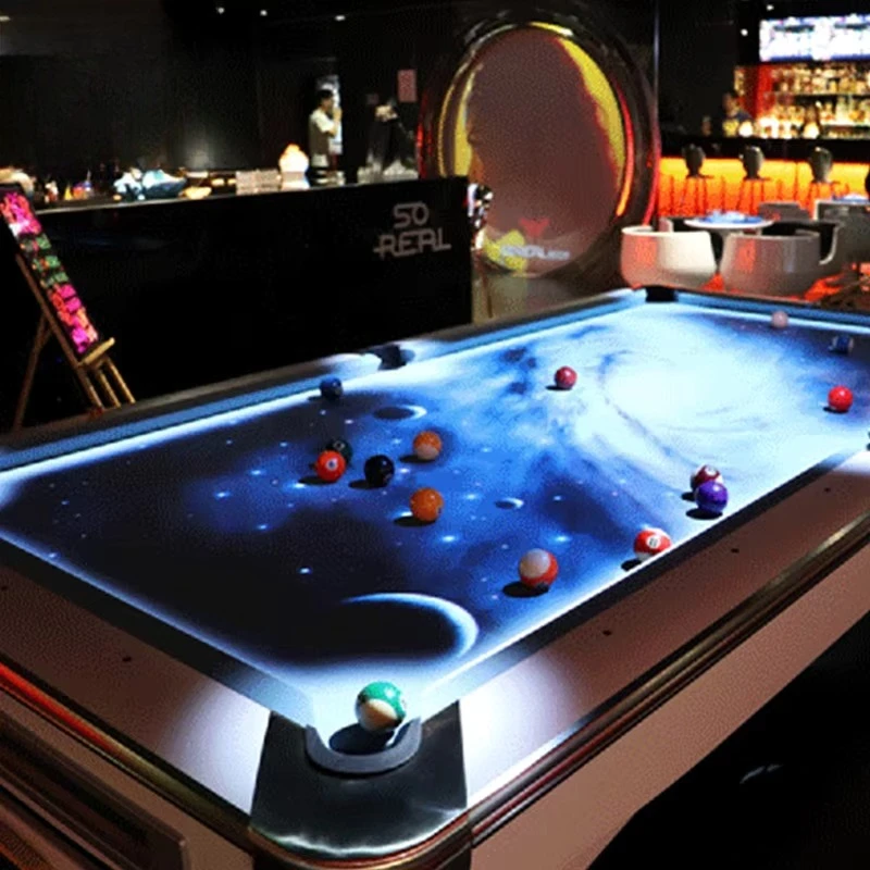 AR Magic Projection Table, Interactive Digital Snooker Billiard Games, Indoor Entertainment Equipment, Special Effects Fun Space