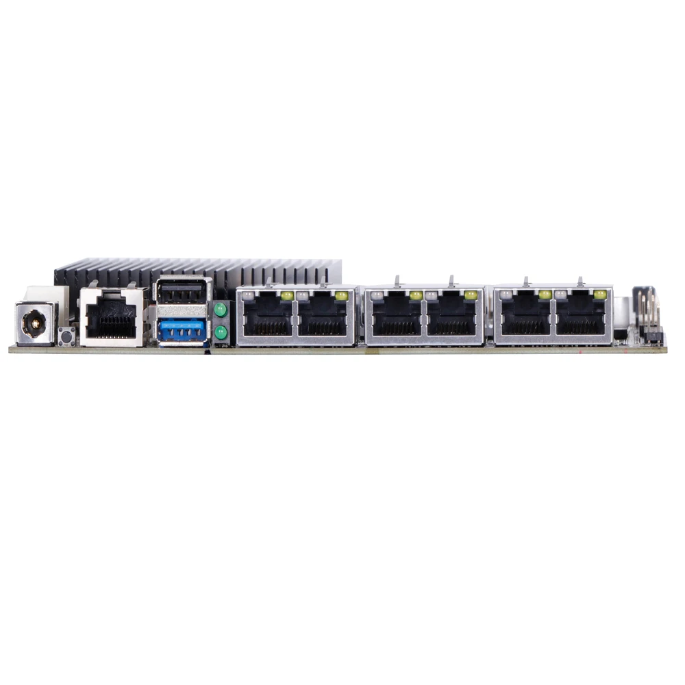 2025 ATOM Quad Core J1900 Processor RJ45 6LAN  I210-AT Gigabit Ethernet Mini Itx Firewall Motherboard for Server,Router