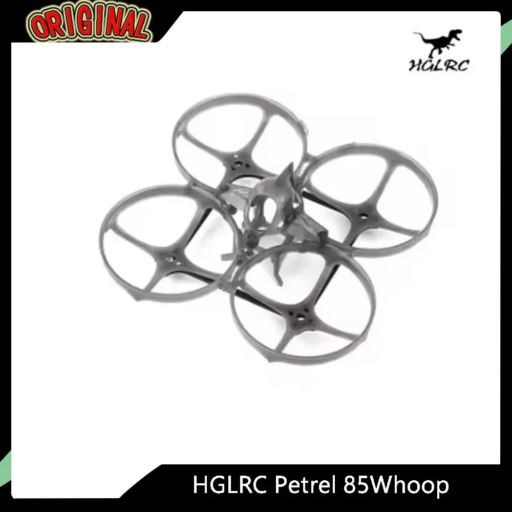 

Сверхлегкая рама HGLRC Petrel 85Whoop (75 мм Tinywhoop) — совместимость с 1S/2S, устойчивая к ударам для сборки FPV Freestyle Drone DIY