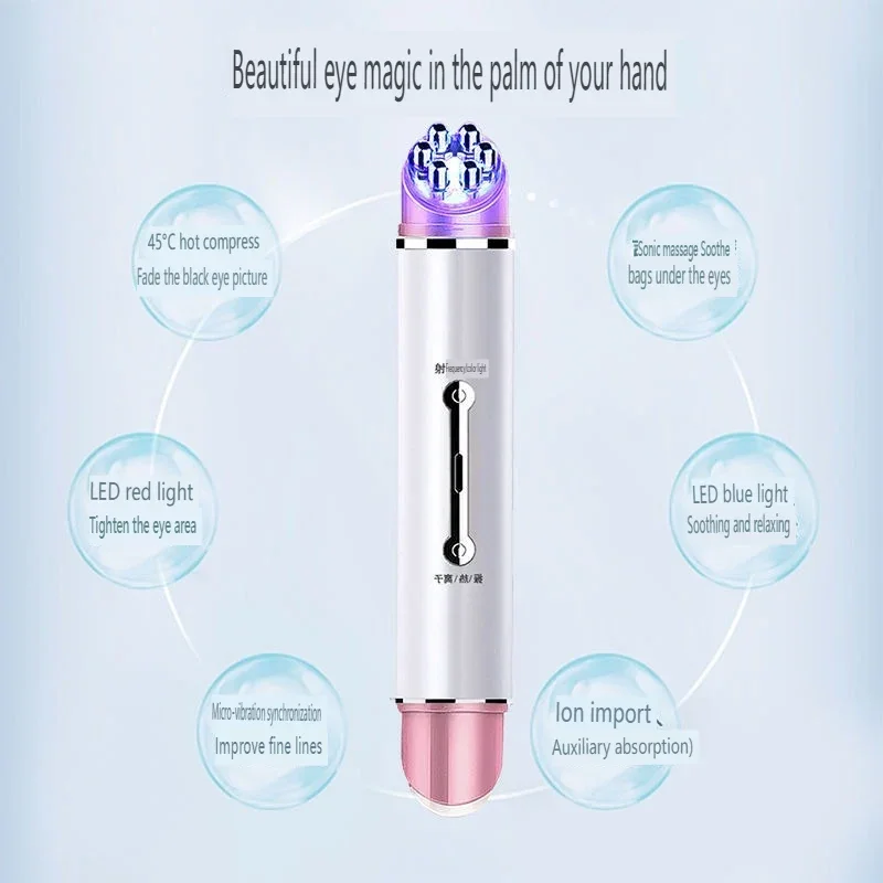 อุปกรณ์ความงามนวดตาไฟฟ้า, Lighten Dark Circles กระเป๋าตา, ต่อสู้ริ้วรอย, ปรับปรุงอาการบวมของดวงตา, ESM, Usb MY-009