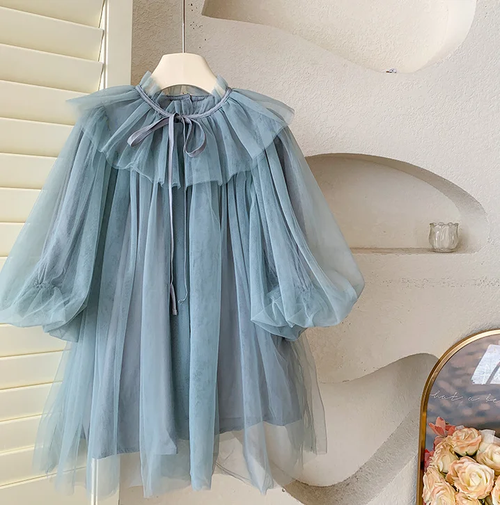 new-baby-girls-fall-mesh-long-sleeve-dress-princess-kids-sweet-party-dresses-2-8t