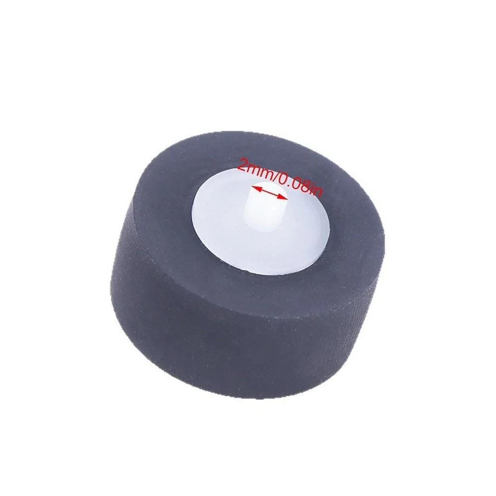 13x6x2mm Rubber Pinch Roller Belt Wheel For Cassette Tape Recorder Deck Player Audio Replacement Part  Tool  Accessory