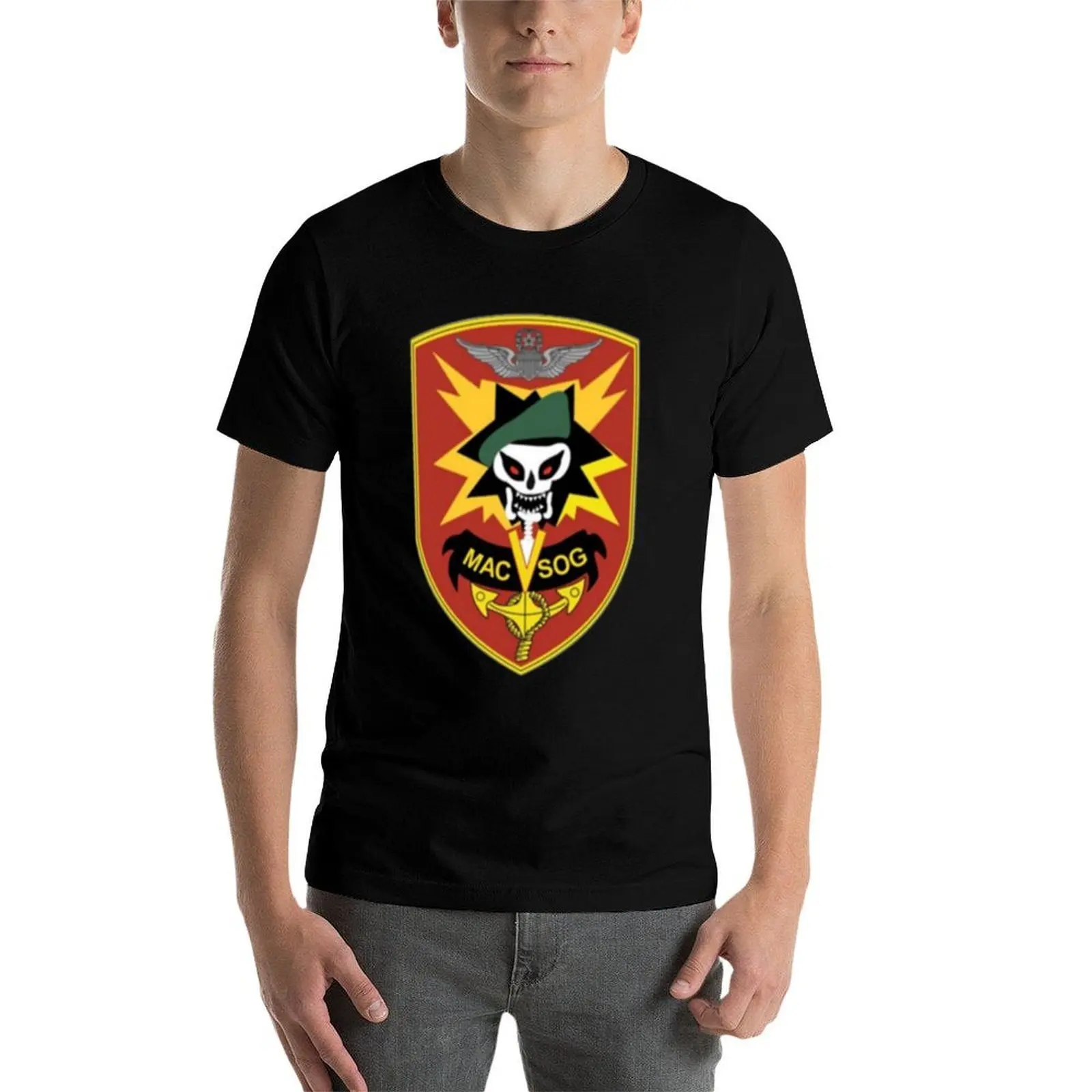 

MACV - SOG - Forward Operating Base four (FOB 4) T-Shirt t shirts cotton 100% anime tshirt T-Shirt