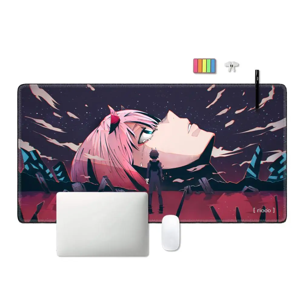 Hot selling items Mouse Pad DARLING IN THE FRANX Comic mouse pad with non slip and wear-resistant suitable for desktop laptops