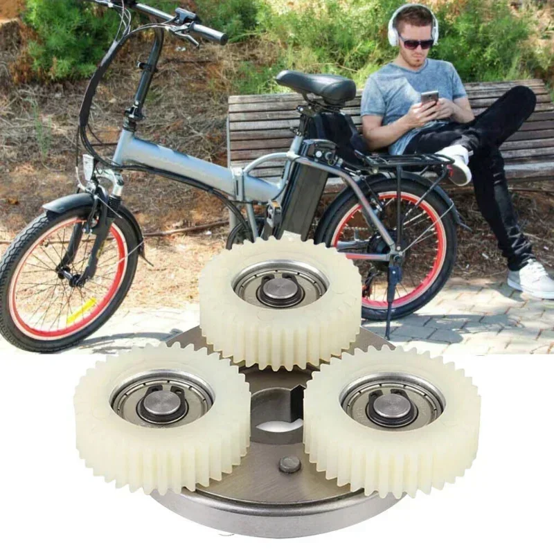 Electric Bike 36T Ebike Planetary Hub 38mm MXUS Clutch Planetary Gear Replacement Part for Bafang Motor Electric Vehicle