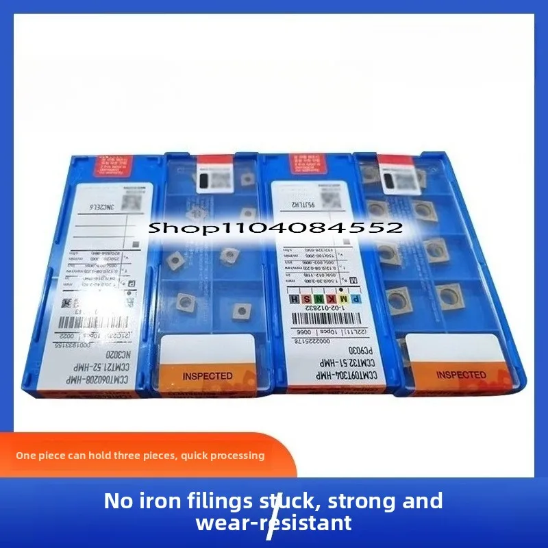 

100% Original Genuine Korean CNC Inserts CCMTO9T304 CCMT120408 CCMT060204-HMP HMP PC3030 NC3020 NC3120 PC8110 Diamond Inserts