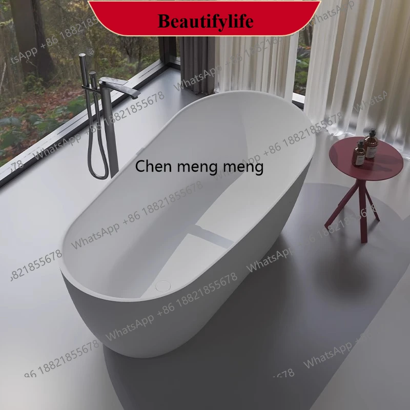 

Polymer, artificial stone hotel home, art bathtub