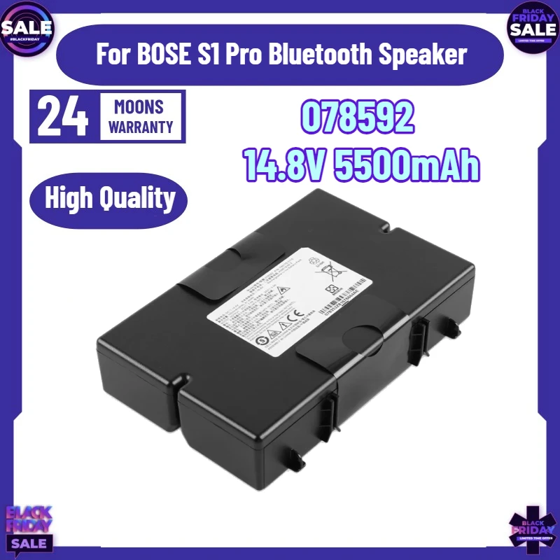 078592 Rechargeable Li-ion Battery 789175 For BOSE S1 Pro Bluetooth Speaker Outdoor Portable Audio Accessories