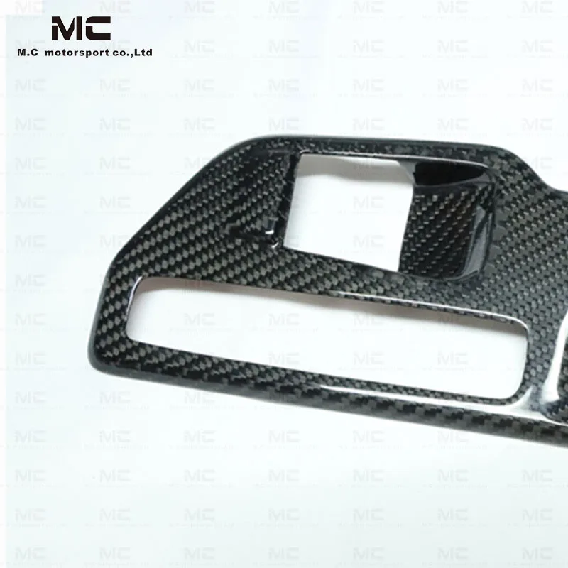 Dry Carbon Car Accessories Gear Shift Panel Cover Trim kit Dry Carbon Interior For Toyota GR SUPRA A90 A91 MK5