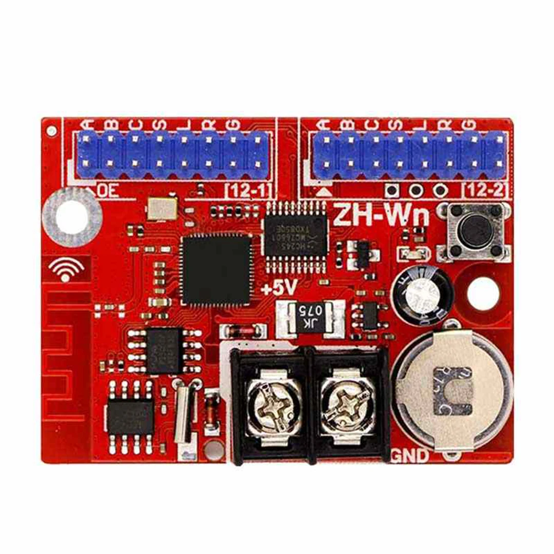 Control Card ZH-Wn LED Advertising Scrolling Display Screen Short Distance Wireless WFl Control System Truly Wiring Free