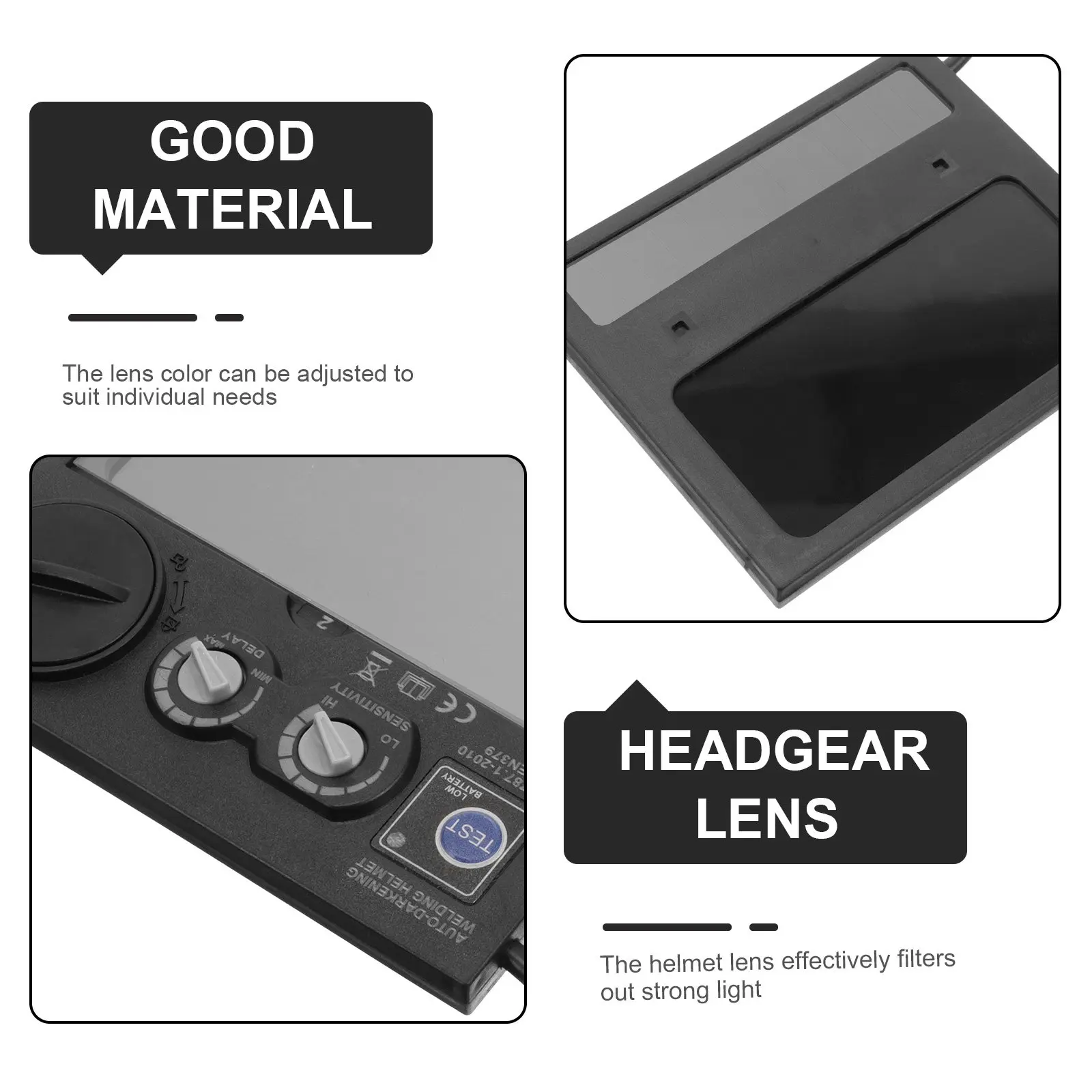 

Сменная линза для автоматического затемнения при сварке, для электросварочного защитного оборудования, обеспечивающая четкий обзор при шлифовке и резке, безопасность