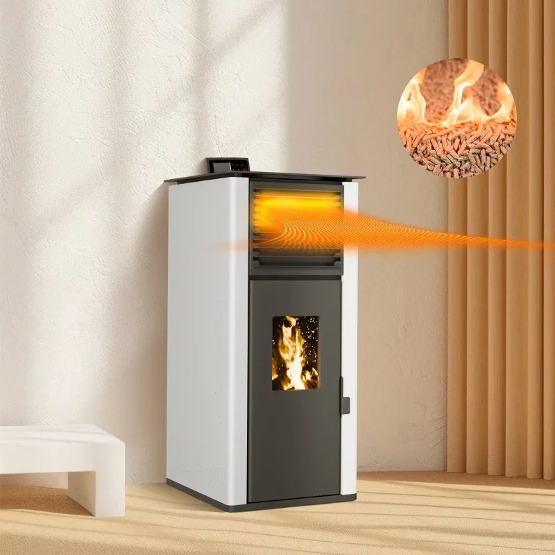 

【Best-selling】6KW Pellet Stove for Living Room Silent Operation Clean Combustion Offers Ultimate Heating Experience 90% Thermal